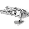 Toys>Fascinations ICONX Star Wars Millennium Falcon Laser Cut 3D Metal Model Kit - Your Source for Gaming Essentials