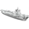Toys>Fascinations ICONX USS Theodore Roosevelt CVN-71 Laser Cut 3D Metal Model Kit - Your Source for Gaming Essentials