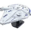 Toys>Fascinations Lando's Millennium Falcon Unassembled Color 3D Metal Model Kit - Your Source for Gaming Essentials