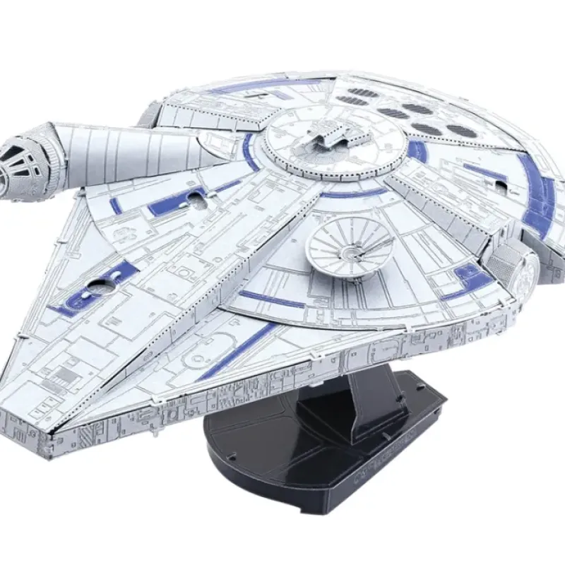 Toys>Fascinations Lando's Millennium Falcon Unassembled Color 3D Metal Model Kit - Your Source for Gaming Essentials