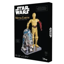 Toys>Fascinations Metal Earth Gift Box Set C-3PO & R2-D2 Laser Cut 3D Metal Model Kit - Your Source for Gaming Essentials