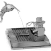 Toys>Fascinations Metal Earth The Old Man and The Sea Book 3D Metal Model Kit - Your Source for Gaming Essentials