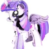 Toys>Fascinations Metal Earth My Little Pony Twilight Sparkle Color 3D Metal Kit - Your Source for Gaming Essentials
