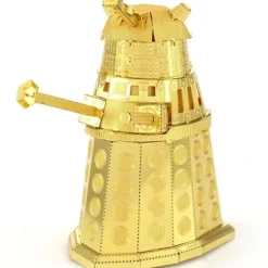 Toys>Fascinations Metal Earth Gold Dalek Doctor Who Gold Laser Cut 3D Metal Model Kit - Your Source for Gaming Essentials