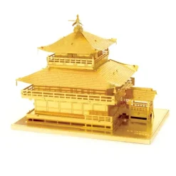 Toys>Fascinations Metal Earth Kinkaku-ji Building Gold Laser Cut 3D Metal Model Kit - Your Source for Gaming Essentials