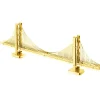 Toys>Fascinations Metal Earth Golden Gate Bridge Gold Laser Cut 3D Metal Model Kit - Your Source for Gaming Essentials