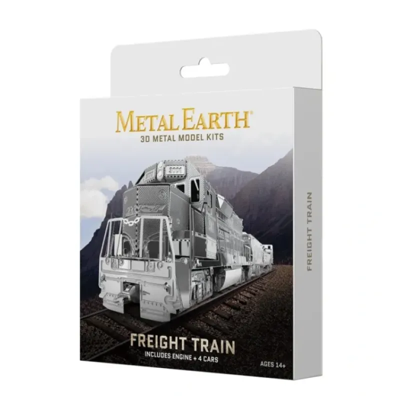 Toys>Fascinations Metal Earth Gift Box Set Freight Train Laser Cut 3D Metal Kit - Your Source for Gaming Essentials