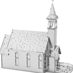 Toys>Fascinations Metal Earth The Old Country Church Unassembled 3D Metal Model Kit - Your Source for Gaming Essentials