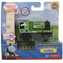Fisher Price BDG15 Thomas & Friends Wooden Railway Roll & Whistle Luke - Your Source for Gaming Essentials Trains