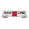 Outlet Fox Valley Models 30229 HO Wisconsin Central Soo Line-Built 7-Post Boxcar #16268 - Your Source for Gaming Essentials Trains