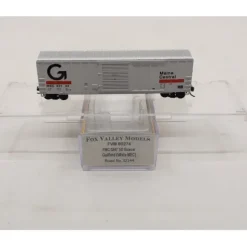 Clearance Fox Valley Models 80274 N FMC 5347 Guilford/MEC/White Boxcar #32144 - Your Source for Gaming Essentials Trains