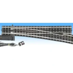 Discount Gargraves 206-RC O 100" Radius Left Hand Remote Control Switch Turnout - Your Source for Gaming Essentials Trains