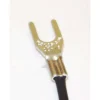 Clearance Gargraves 932W-24 8" Pigtail , 16 AWG, White with Forked connector (24) - Your Source for Gaming Essentials Trains