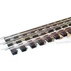 Best Gargraves WT-201-12 O 3 Rail Regular Tinplate 12.4" Wood Tie Sectional Track - Your Source for Gaming Essentials Trains