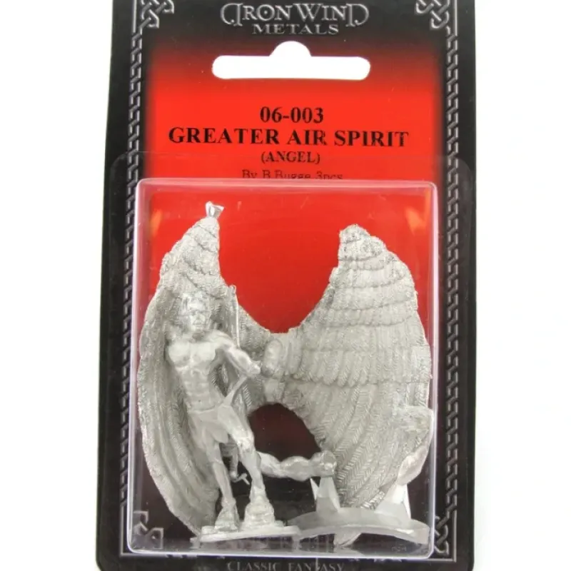 Tabletop Miniatures>Greater Air Spirit (Angel) #06-003 Classic Ral Partha Fantasy RPG Metal Figure - Your Source for Gaming Essentials