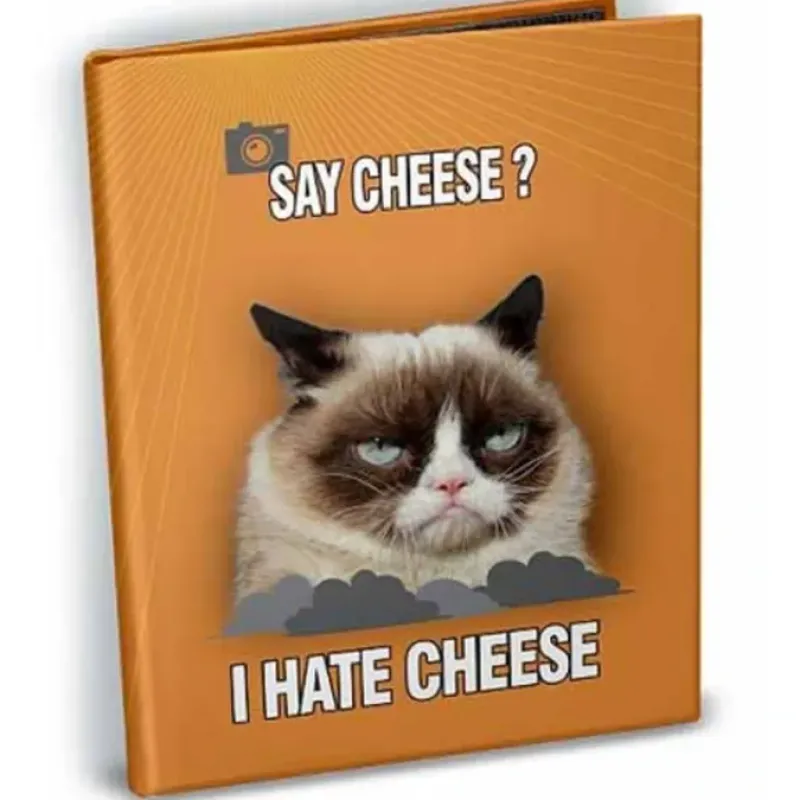 Toys>Grumpy Cat: Mini Photo Album - Say Cheese - Your Source for Gaming Essentials