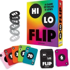 Cards>Hi Lo Flip - A Game of Highs & Lows - Your Source for Gaming Essentials