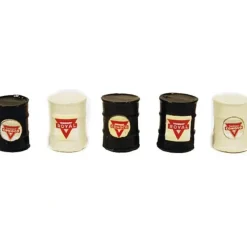 Discount JL Innovative Design 361-569 Custom Oil Barrel pkg(5) Conoco (ivory green) - Your Source for Gaming Essentials Trains