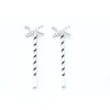Clearance JL Innovative Design 857 HO Crossbucks Painted (Striped Mast) (Pack of 2) - Your Source for Gaming Essentials Trains