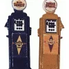 Online JL Innovative Design 588 HO Sunoco Painted Deluxe Custom Gas Pump (Pack of 2) - Your Source for Gaming Essentials Trains