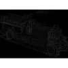 Outlet Jordan Products 221 1927 Ahrens-Fox Fire Truck - Your Source for Gaming Essentials Trains