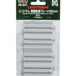 Best Kato 40-031 N 2-7/16" Unitram Street Straight Track (Pack of 2) - Your Source for Gaming Essentials Trains