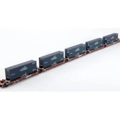 Outlet Kato 106-6151 N BNSF 5-Unit Stack Car #238369 w/40' NYK Containers - Your Source for Gaming Essentials Trains