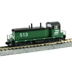 Outlet Kato 176-4370-1 N Burlington Northern NW2 Diesel Switcher #513 w/KOBO TCS DCC - Your Source for Gaming Essentials Trains