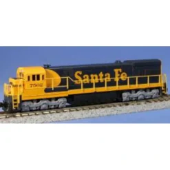 Hot Kato 176-0931 N Santa Fe Warbonnet U23C Diesel Locomotive #7502 - DCC Ready - Your Source for Gaming Essentials Trains