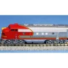 Hot Kato 176-2124 N Scale Santa Fe/Warbonnet F-7A Diesel Locomotive #37 - Your Source for Gaming Essentials Trains