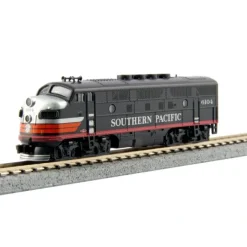 Outlet Kato 176-1116 N Southern Pacific "Black Widow" EMD F3A Diesel Locomotive #6104 - Your Source for Gaming Essentials Trains