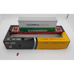Sale K-Line K7768 Gunderson Deep Well Flatcar VG/Box - Your Source for Gaming Essentials Trains