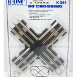 New K-Line K-0361 O 90 Tubular Crossover - Your Source for Gaming Essentials Trains
