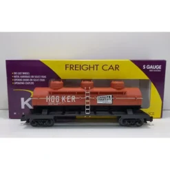 Discount K-Line K511-014 S Gauge Hooker Chemicals Tank Car #24329 - Your Source for Gaming Essentials Trains