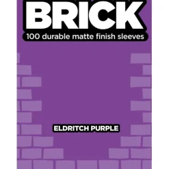 Cards>Legion Brick Sleeves with Box - Eldritch Purple (100) - Your Source for Gaming Essentials