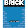 Cards>Legion Brick Sleeves with Box - Electric Blue (100) - Your Source for Gaming Essentials
