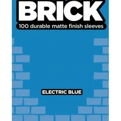 Cards>Legion Brick Sleeves with Box - Electric Blue (100) - Your Source for Gaming Essentials