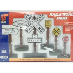 Best Life Like 1973 G Scale LGB Rail & Road Signs - Your Source for Gaming Essentials Trains