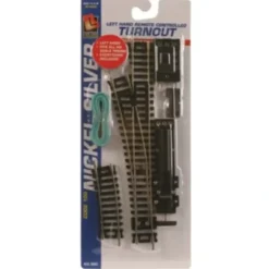 Hot Life Like 3003 HO Code 100 18'' Left Hand Remote Control Switch Turnout - Your Source for Gaming Essentials Trains