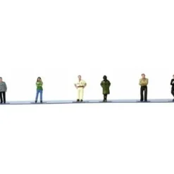 Life Like 1606 HO Standing People Figures (Set of 6) - Your Source for Gaming Essentials Trains