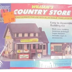 Life Like 7463 N Scale William's Country Store Building Kit - Your Source for Gaming Essentials Trains
