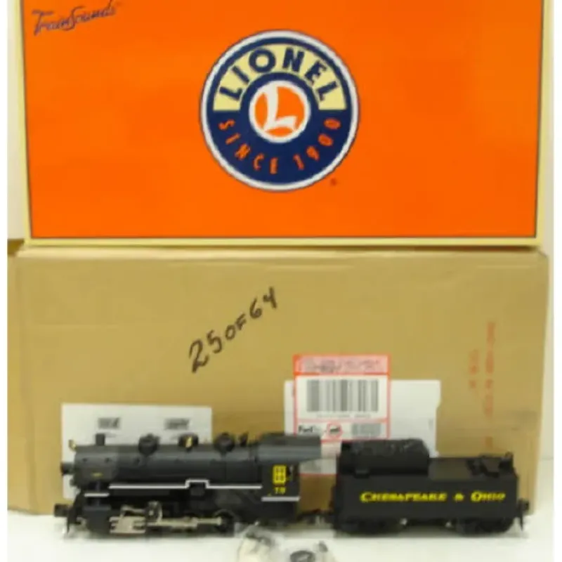 New Lionel 6-11109 C&O 0-8-0 Steam Locomotive & Tender #79 w/TrainSounds - Your Source for Gaming Essentials Trains
