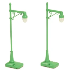 Clearance Lionel 11-90042 O #64 Green Street Light Set (Set of 2) - Your Source for Gaming Essentials Trains