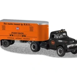 Clearance Lionel 6-37842 O CN Semi-Tractor and Piggyback Trailer - Your Source for Gaming Essentials Trains