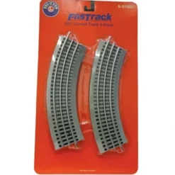 Lionel 6-81862 O-31 Curved Fastrack (Pack of 4) - Your Source for Gaming Essentials Trains