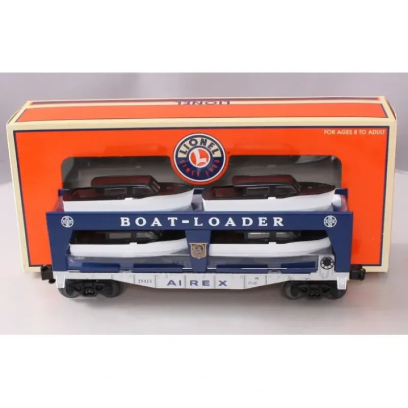 New Lionel 6-29413 O Gauge Airex Boat Loader Car - Your Source for Gaming Essentials Trains
