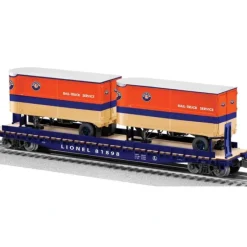 Online Lionel 6-81898 O Gauge Lionel Lines PS-4 Flatcar w/ 2 Piggyback Trailers #81898 - Your Source for Gaming Essentials Trains