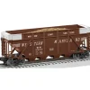 Clearance Lionel 6-82344 O Western Maryland Wood Chip Hopper #2945 - Your Source for Gaming Essentials Trains