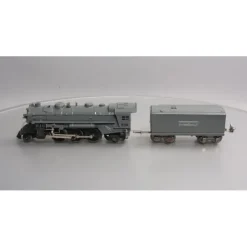 Clearance Lionel 1666E Vintage O Gray 2-6-2 Steam Locomotive with Tender EX - Your Source for Gaming Essentials Trains