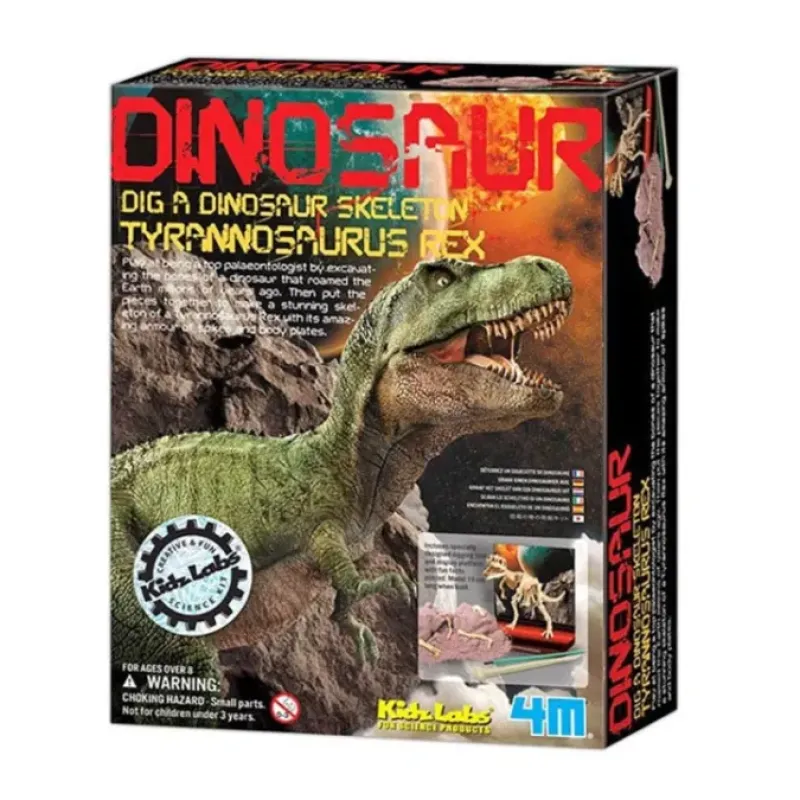 Toys>4M Kidzlabs Dig-A-Dinosaur Series I Tyrannosaurus Rex T-Rex #3545 - Your Source for Gaming Essentials
